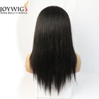 High quality 8a grade brazilian hair yaki human hair lace front wig