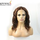 Wholesale price loose wave #4 indian human hair lace front wigs