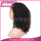 AAAAA grade tangle free 4x4inch wavy hand tied 180% hair density Chinese hair silk top full lace wig
