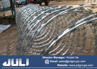 Barbed Tape Concertina wire for Ship Anti Piracy purposes 900mm diameter