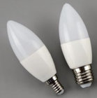 LED candle c37 6w plastic cover aluminum energy saving lamp house office used indoor bulb 2 yerars warranty  420 lumen