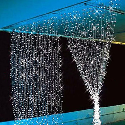 China Outdoor Party Xmas String Fairy Wedding Curtain Christmas Lights supplier