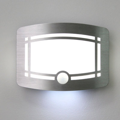 China Aluminum Case Wireless Battery Powered LED Wall Lights supplier