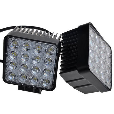 China 48W 60 Degree 4.3&quot; Square LED Car Work Light supplier