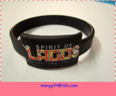 Most Popular Advertising Spirit Silicone Band with CMYK printing