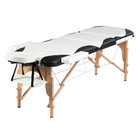 New Black Massage 3 fold Pad 84" Massage Table Portable Facial SPA Bed Free with Carry Case