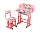 India Cheap height adjustable Colorful Cartoon Picture kids study desk