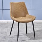 meeting chair staff chair retro leather dining chair