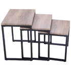 3PC Stacking Nesting Coffee End Table Set Living Room Modern Home Furniture