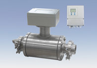 remote type fruit liquids flow meter with PTFE lining wafer connection