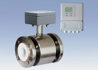 remote type water flow meter with PTFE lining flanged connection