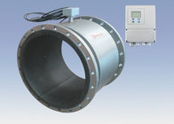 remote type sewage flow meter with rubber lining flanged connection