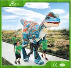 KAWAH Animatronic Adult Life Like Man Riding Dinosaur Costume