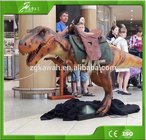 Attractive safe Kiddie dinosaur rides for kids amusement