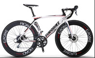 EN standard carbon fiber muscle frame 27 inch 700c road bike/bicicle with Shimano Tiagra 16 speed