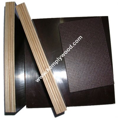 Anti Slip Marine Plywood / Anti-Slip Film Faced Plywood /One side anti slip film faced plywood