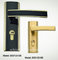 Classical style waterproof hotel bathroom lock, Europe profile round knob lock supplier