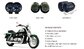 Waterproof Motorcycle Audio System With FM Radio/AMP/USB/TF CARD/AUX IN/ALARM/LED Light/Wireless Remote supplier