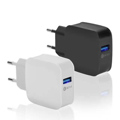China QC3.0 fast charge single USB port travel charger fast mobile phone charger wall charger home charger travel charger supplier