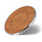 New 10W bamboo metal wireless charger IphoneXR Samsung universal ultra-thin fast wireless charging supplier