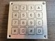 Factory supply IP68 aluminum metal piezo keypad with 16 flat keys supplier