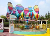 Amusement park games factory family rides shaking head happy jellyfish