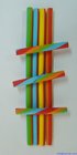stick eraser,multicolor extruded string eraser,rope eraser for kids gifts