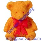 teddy bear eraser,3D bear eraser,kids toy gift bear eraser