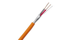 China FRLS Level PVC 2C*1.00mm2 Bare Copper Fire Resistant Cable Silicone Insulation manufacturer