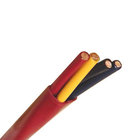 China FPLR Heat Resistant Cable with PVC Insulation Riser Fire Proof Cable Red manufacturer