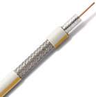China Plenum Coaxial Cable RG11 14 AWG CCS 60% AL Braiding with CMP Rated PVC 75 Ohm manufacturer