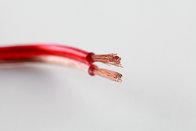 China 100M Roll 2×0.50mm2 Audio Speaker Cable Stranded OFC Conductor Red Black PVC manufacturer
