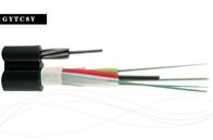 China Figure 8 GYTC8Y Fiber Optic Cable Supporting Aerial Installation , Black Color manufacturer