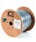Plenum Network Cable UTP Cat6 23 AWG Solid Bare Copper with CMP Rated Blue PVC factory