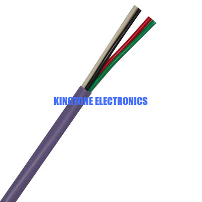 China CMR Rated PVC Audio Speaker Cable , 16 AWG 4 Cores Stranded Copper Conductor company