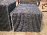 Welded wire mesh panels, black wire mesh panels, unfinished welded wire mesh fence