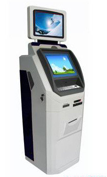 China APD16 dual screen selfservice touchscreen payment kiosk supplier