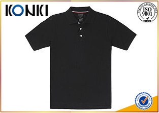 China Comfortable Custom Polo Shirt Embroidered , School Uniform Polo Shirts supplier