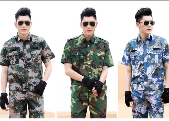 China Custom Military Dress Uniforms / Short Sleeve Military Uniform Jacket supplier