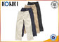 Popular Long Mens White Trousers / Pants With Any Sizes Your Choice supplier