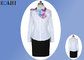 Long Sleeve Shirt Professional Office Uniforms With Single Breasted supplier