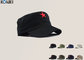 Fashion Custom Caps Hats , Acryl Black Embroidered Baseball Caps For Men supplier