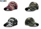 Cool Custom Caps Hats Embroidery / Camouflage Hip Hop Cap For Girls supplier
