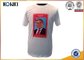 Custom T Shirt Printing Polyester / Cotton Election Campaign T Shirts O Neck supplier