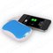 5000mAh Plastic Portable Power Bank, Built-in Charging Lines Polymer Battery Phone Charger