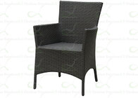 Outdoor  Dining Chairs Resin Wicker Furniture Restaurant and Cafe Chair