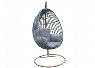 Outdoor Hanging Egg Chair Wicker Hanging Chair for Outdoor Indoor