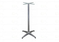 X-style Bar Table Bases Outdoor Commercial Aluminum Table Base Bar Height