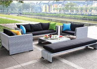 Outdoor Sofa Furniture Patio Garden Sofa Set Resin Wicker/Rattan Hand Weaving