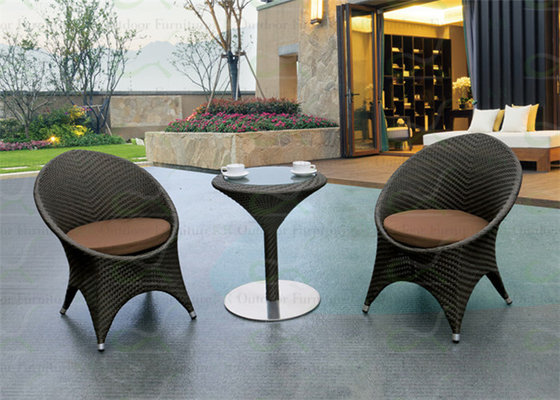 Small Balcony Furniture Patio Wicker Chairs and Tables from Outdoor Furniture Vendors